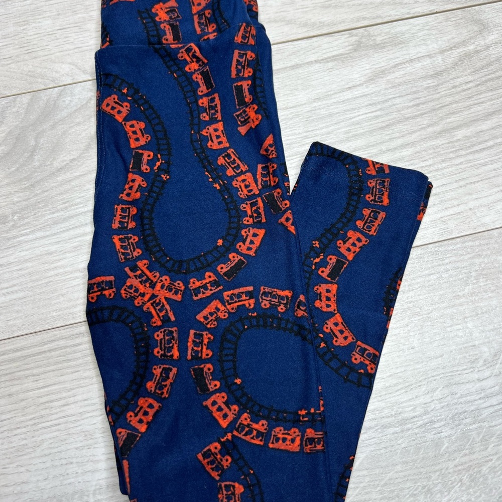 LuLaRoe SM Train Leggings